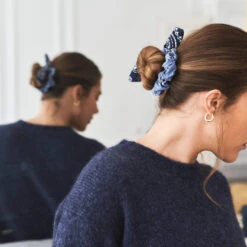 Chouchou -OH MY CREAM! 202410 CALL IT BY YOUR NAME CHOUCHOU Bleu MANNEQUIN Carre